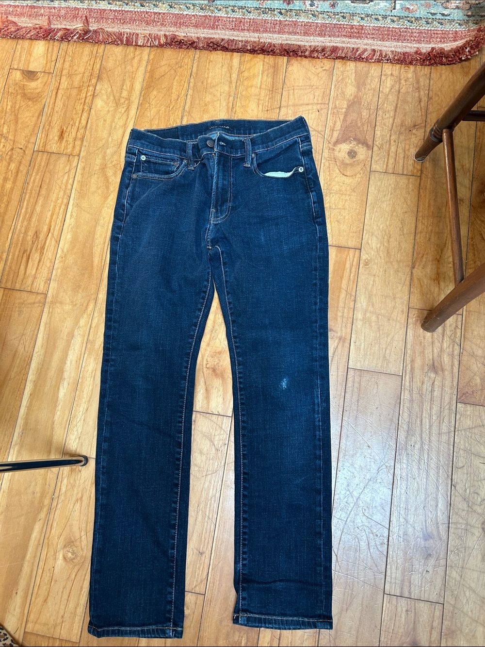 Lucky Brand Dark Blue Straight Leg Jeans